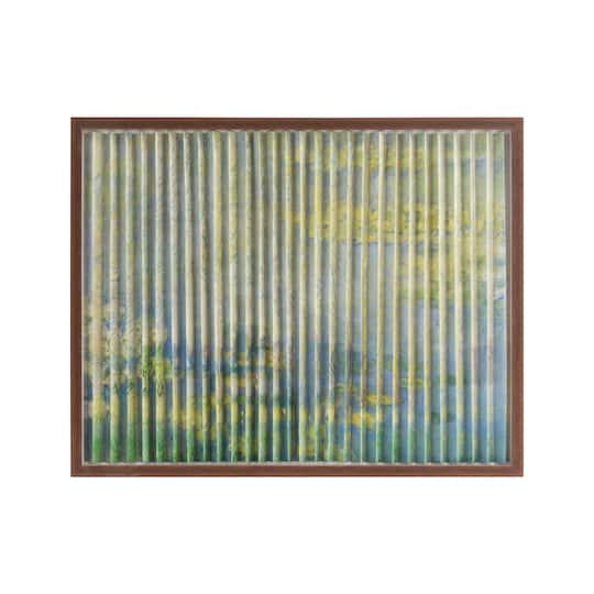 American Art Decor 29" x 23" Double Sided Van Gogh Monet Framed Wall Art Décor